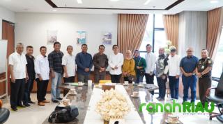 Audiensi PWI Riau ke Kejati penuh Keakraban, Sampaikan Program kerja Kedepan